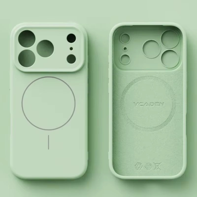 Magnetic Liquid Silicone Phone Case