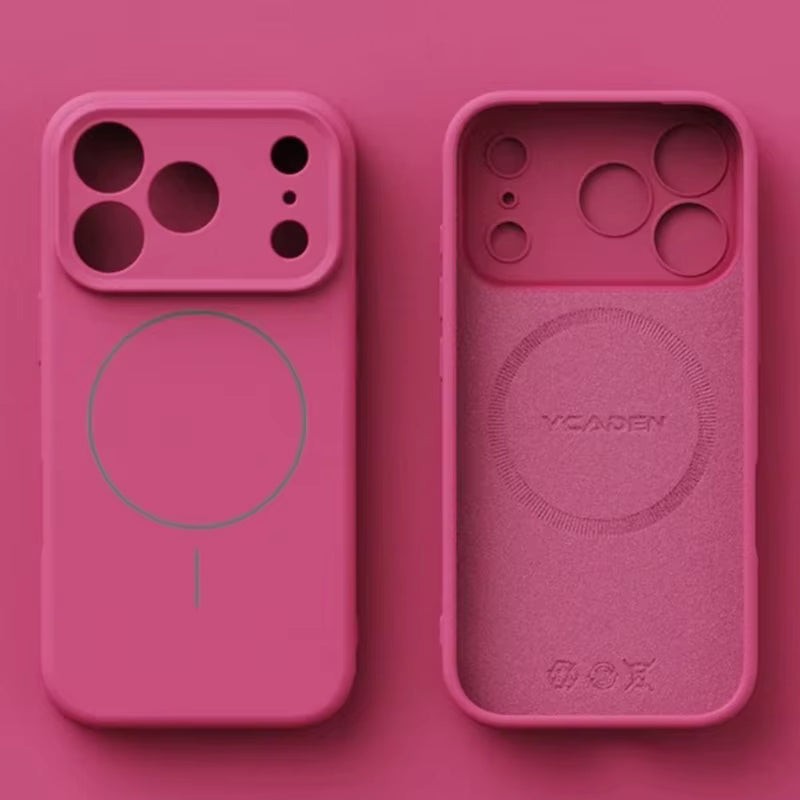 Magnetic Liquid Silicone Phone Case
