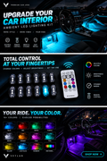 Remote Control LED Ambient Lighting